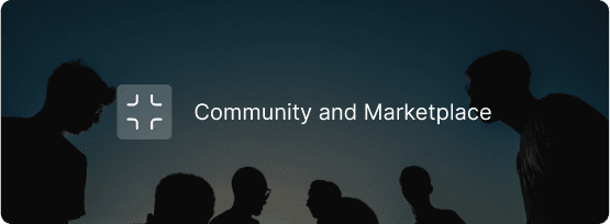 Community and Marketplace